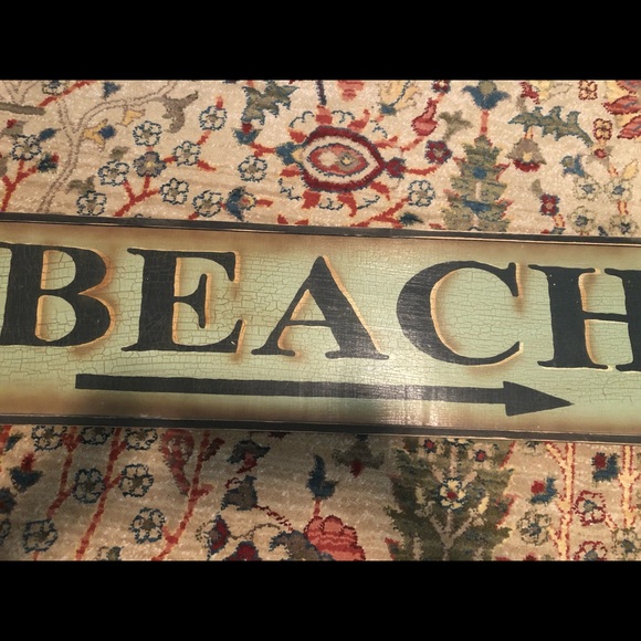Beach Walk Sign - Picture 2 of 5